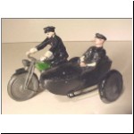 Charbens No.824 Police Motorcycle & Sidecar - fixed wheel on sidecar